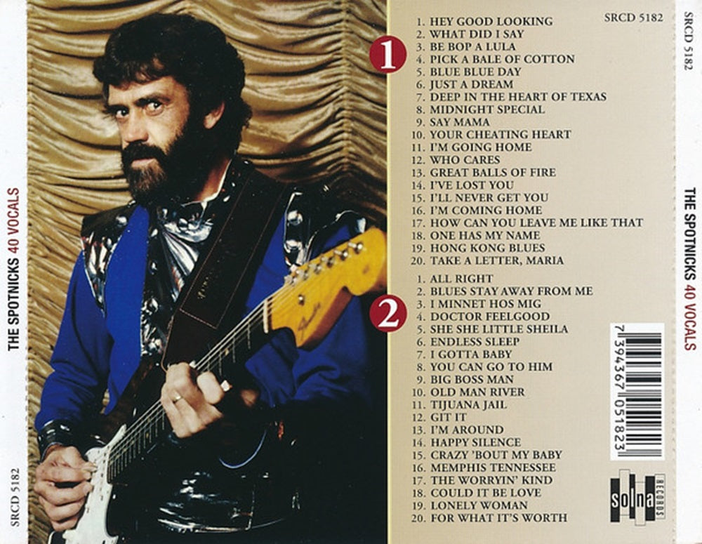 CD-2 - Spotnicks - 40 Vocals