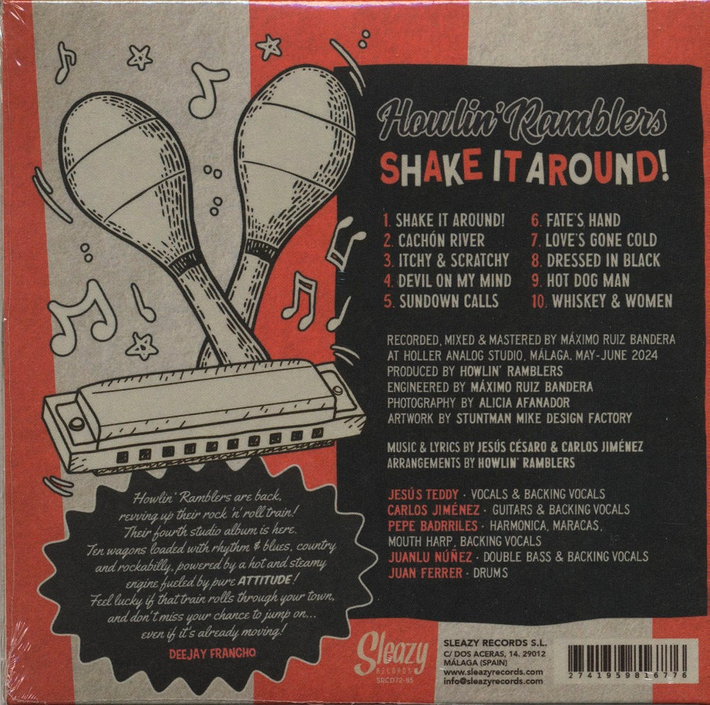 CD - Howlin' Ramblers - Shake It Around