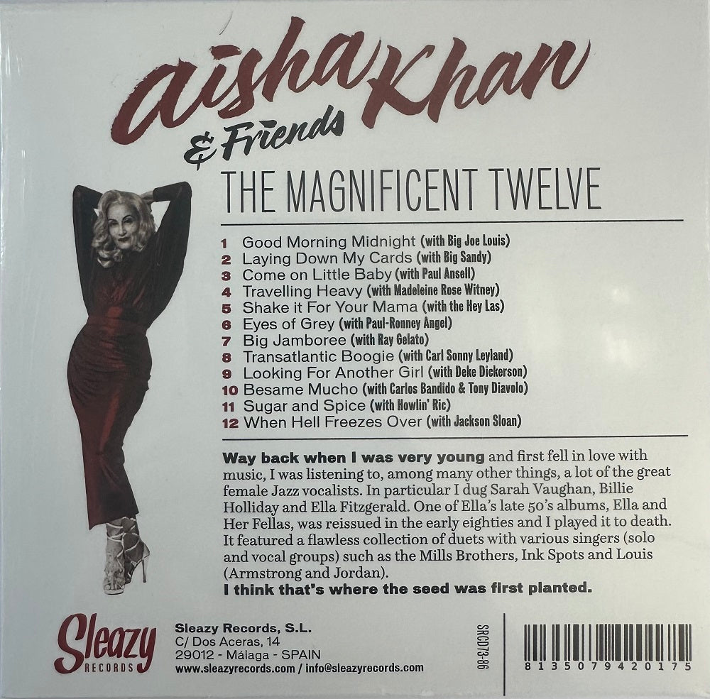 CD - Aisha Khan & Friends - The Magnificent Twelve