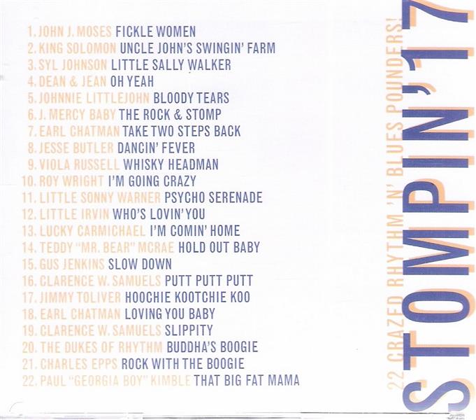 CD - VA - Stompin' Vol. 17