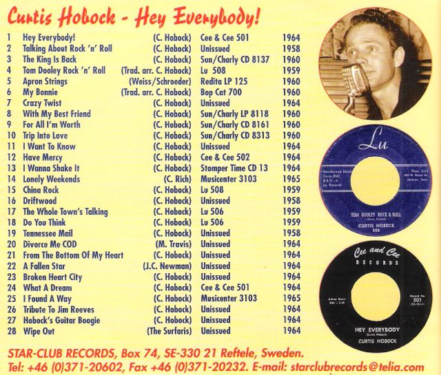 CD - Curtis Hobock - Hey Everybody
