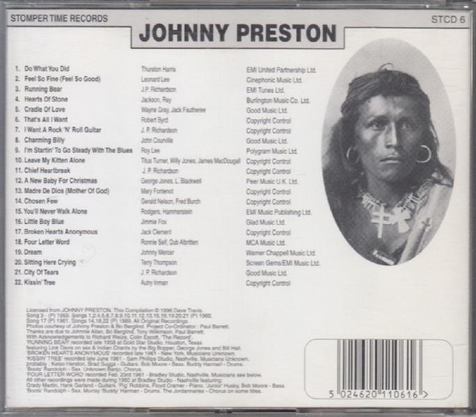 CD - Johnny Preston - The Best Of