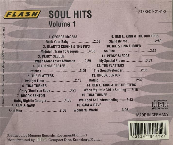 CD - VA - Soul Hits Vol. 1