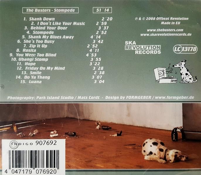 CD - Busters - Stompede