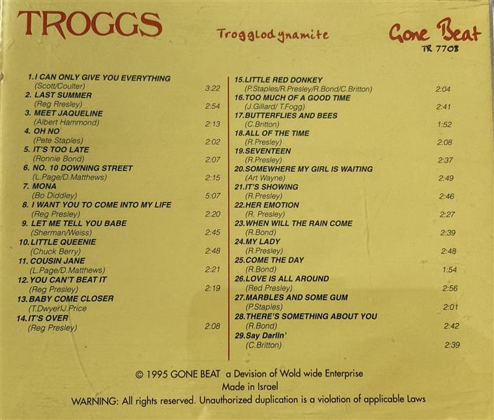CD - Troggs - Trogglodynamite