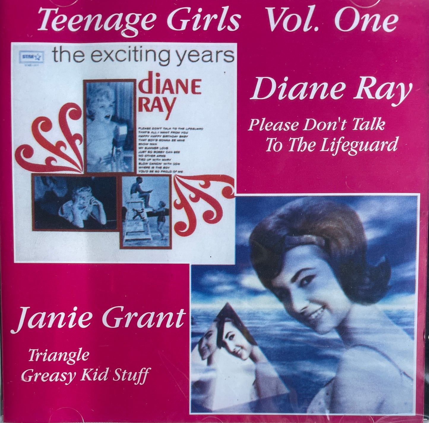 CD - Janie Grant - Diane Ray - Teenager Girls Vol. 1