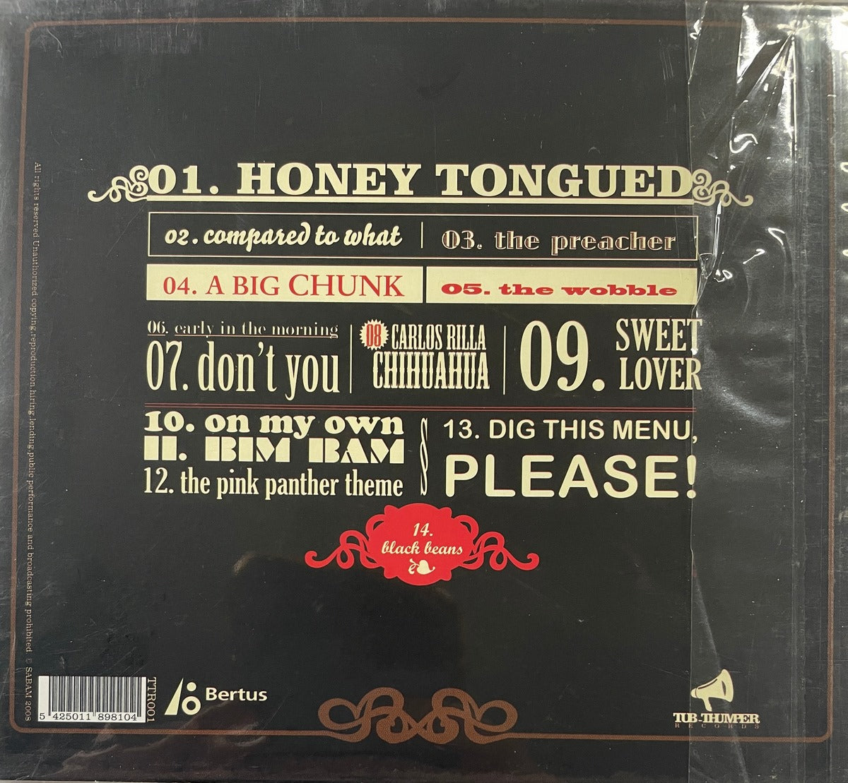 CD - Tornado Roosters - Red Room Session