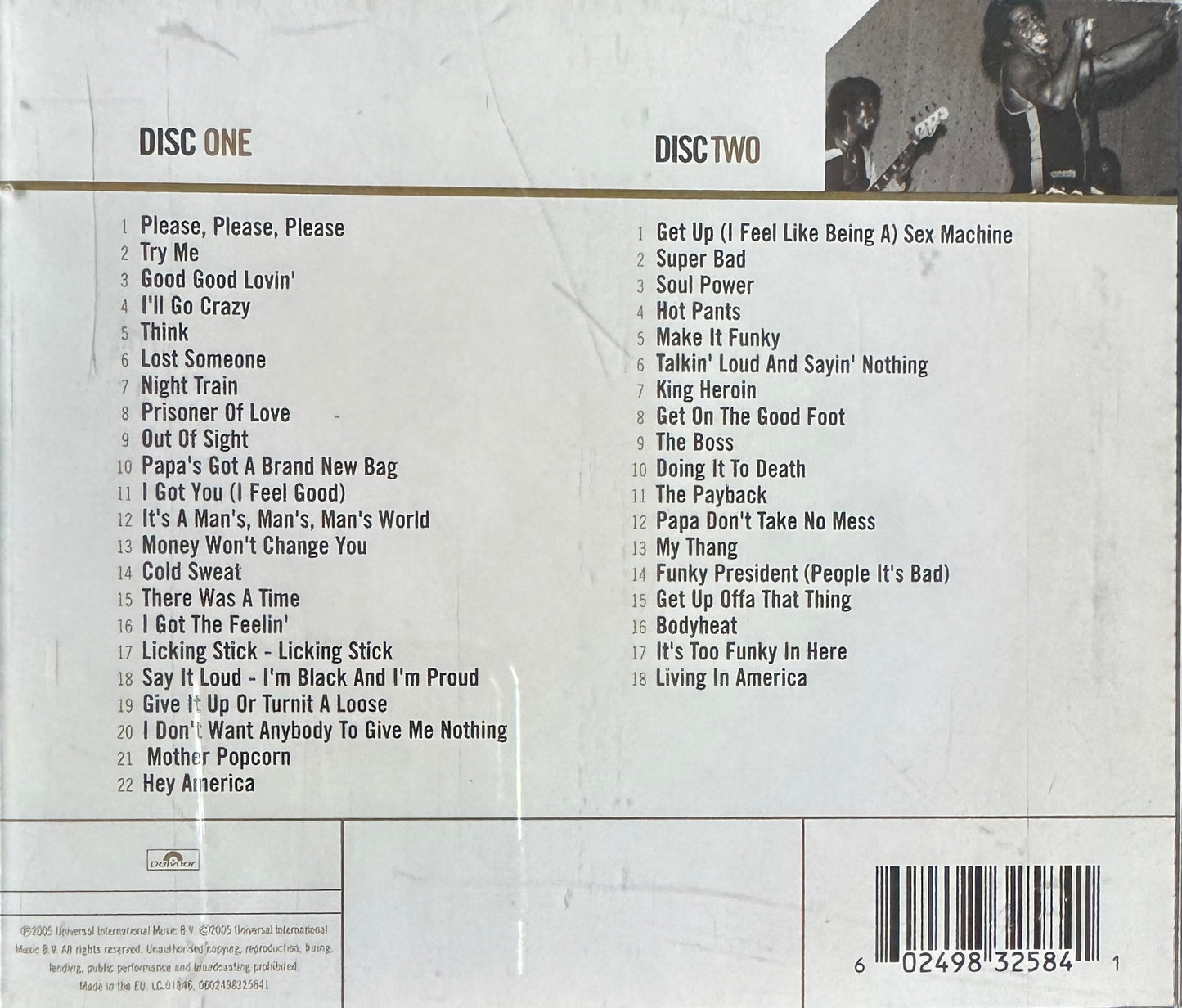 CD-2 - James Brown - Gold