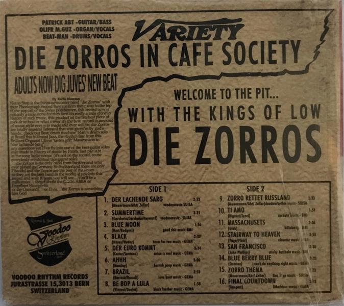 CD - Die Zorros - History Of Rock Vol. 7