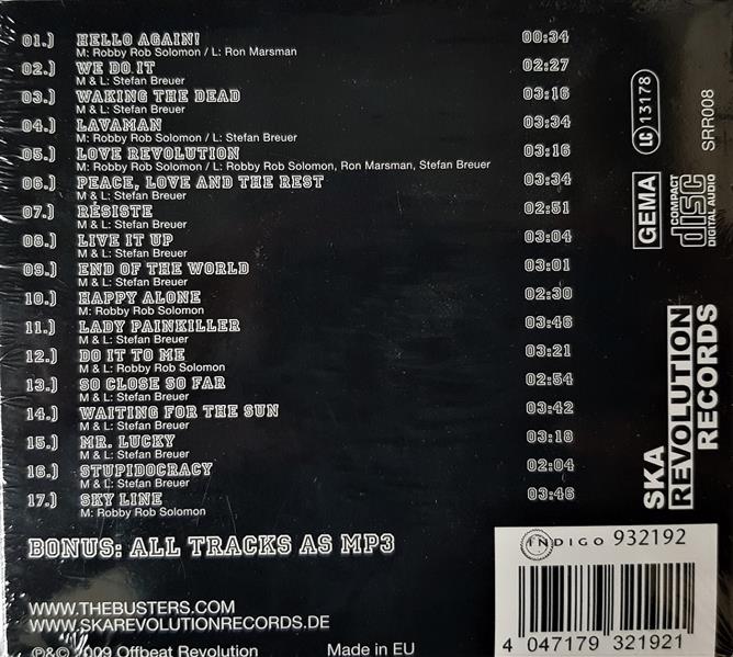 CD - Busters - Waking The Dead