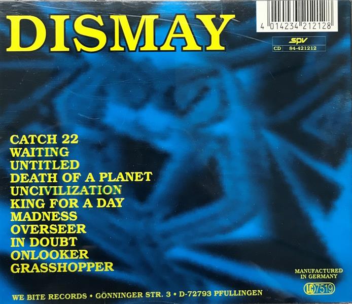 CD - Dismay - In Doubt