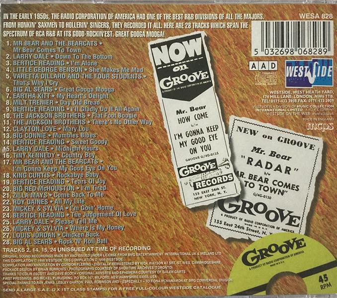 CD - VA - Honkin'n'Hollerin' R&B From The Radio Corporation Vol. 1