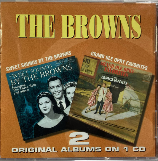 CD - Browns - 2 Original Albums On 1 CD Sweet Sounds by
