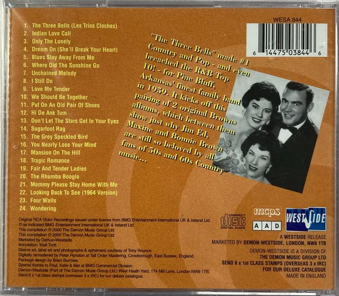 CD - Browns - 2 Original Albums On 1 CD Sweet Sounds by