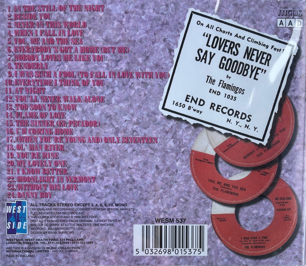 CD - Flamingos - Requestfully Yours & The Sound Of The Flamingos