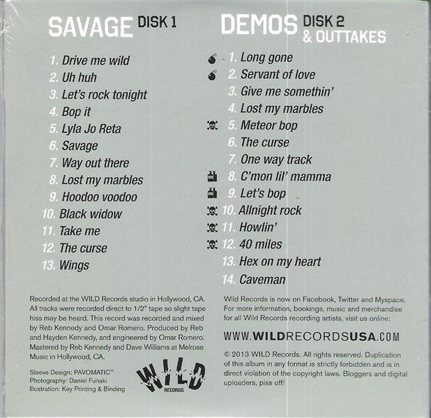 CD-2 - Dusty Chance & The Allnighters - Savage