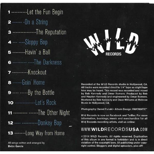 CD - Bebo & The Goodtime Boys - Let The Fun Begin