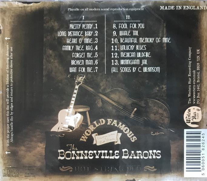 CD - Bonneville Barons - Cures What Ails You