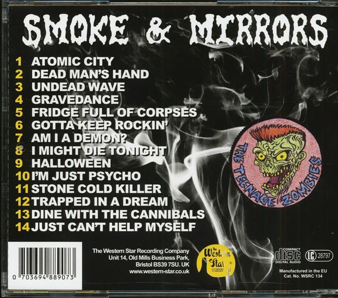 CD - Teenage Zombies - Smoke & Mirrors