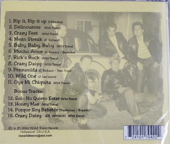 CD - Lil´Lui Y Los Wild Teens - Rip It Up