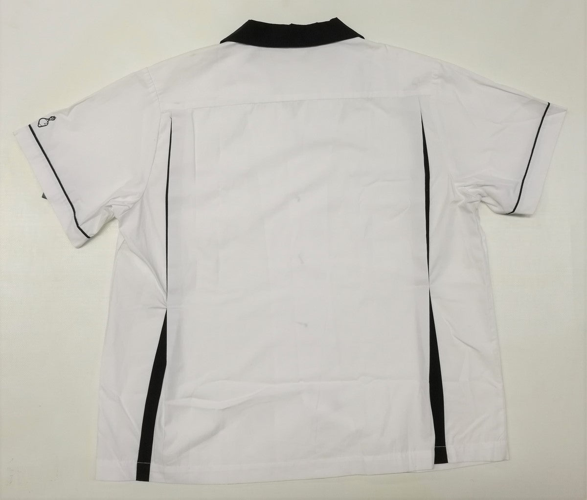 Legend Bowlingshirt - Weiß mit schwarz