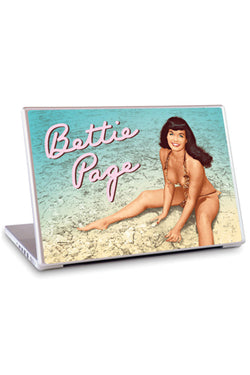 Bettie Page GelaSkins Laptop Schutzfolie Beach