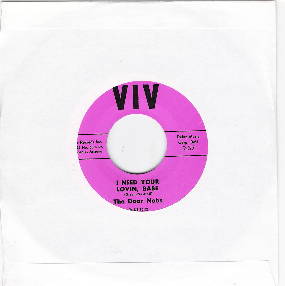 Single - Door Nobs - I Need Your Lovin Babe/ Hi-Fi Baby