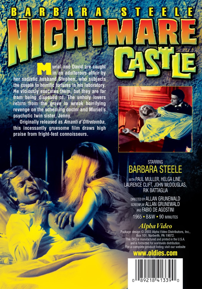 DVD - Nightmare Castle