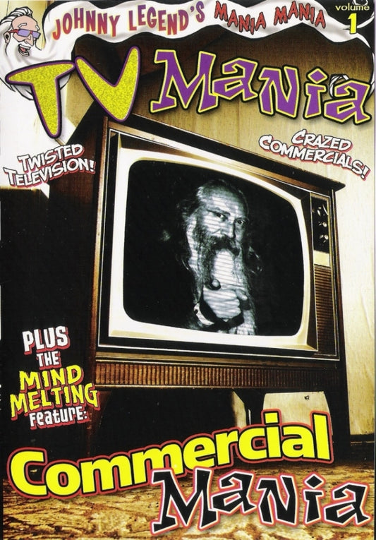 DVD - Johnny Legend Presents - Mania! Mania! Vol. 1 - Commercial Mania / TV Mania DVD