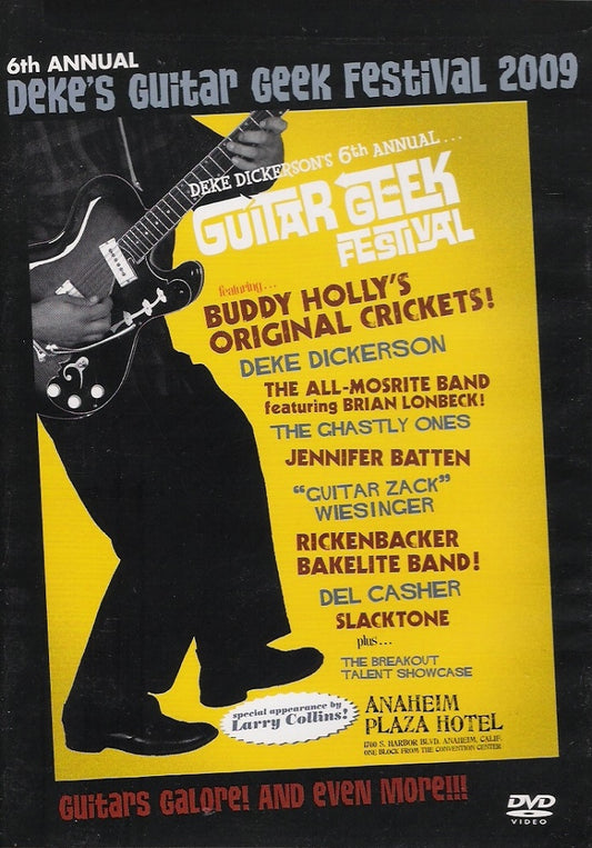 DVD - Deke Dickerson - Dekes Guitar Geek Festival Vol. 6 - 2009