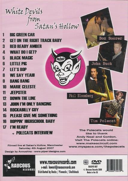 DVD - Polecats - White Devils From Satan Hollow