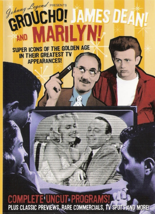 DVD - Johnny Legend Presents - Groucho! James Dean! and Marilyn!