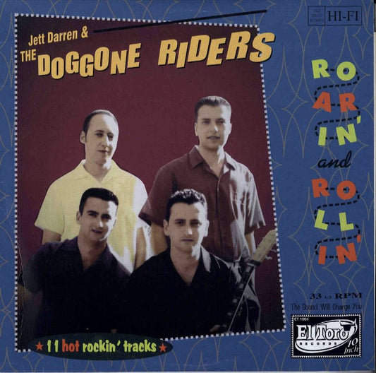 10inch - Jett Darren And The Doggone Riders - Roarin' And Rollin'