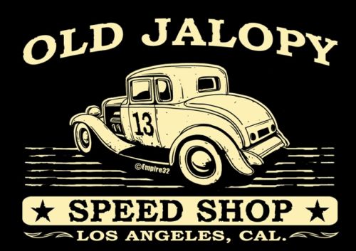 T-Shirt - Old Jalopy Speed Shop
