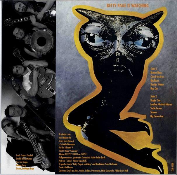 10inch - Legendary Hellcats - Betty Page Is Watching