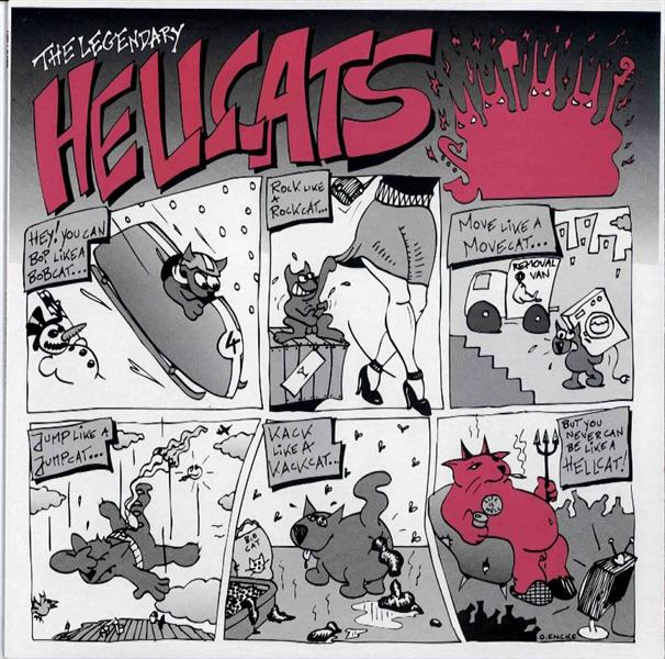 10inch - Legendary Hellcats - Betty Page Is Watching