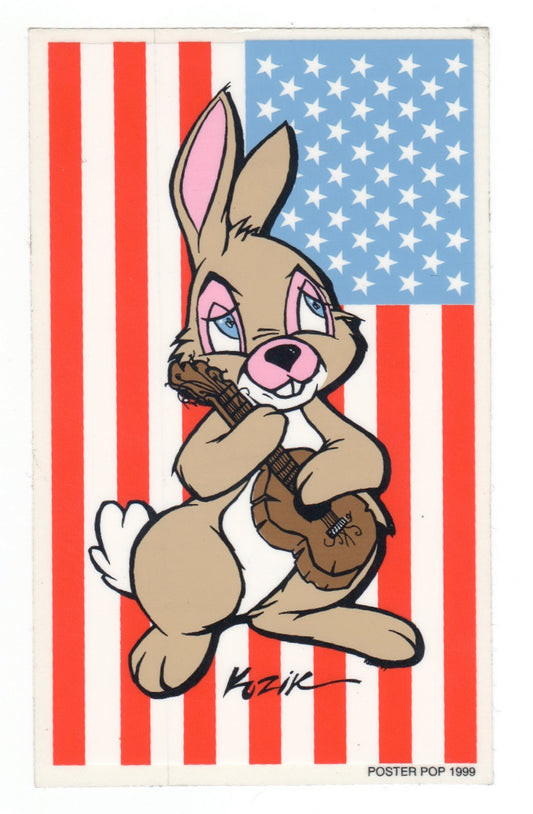 Frank Kozik Aufkleber - American Bunny