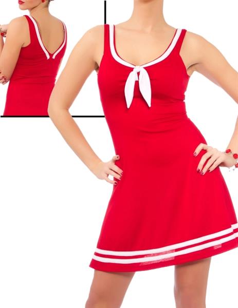 Steady-Kleid - The Marina Dress, Rot