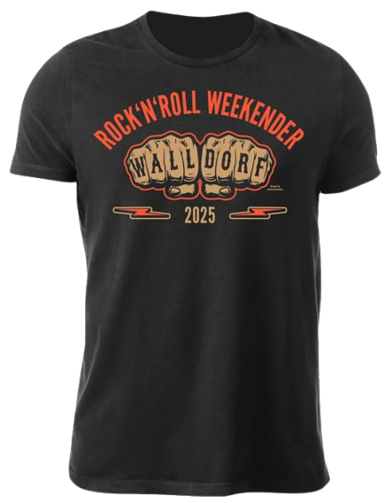 T-Shirt - Walldorf Weekender Faust 2025 - Schwarz