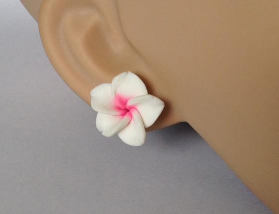 Ohrstecker - Hibiskus Blüte, 2er Set