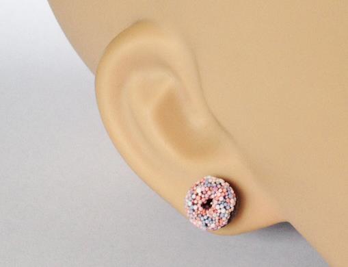 Ohrstecker - Donut, 2er Set