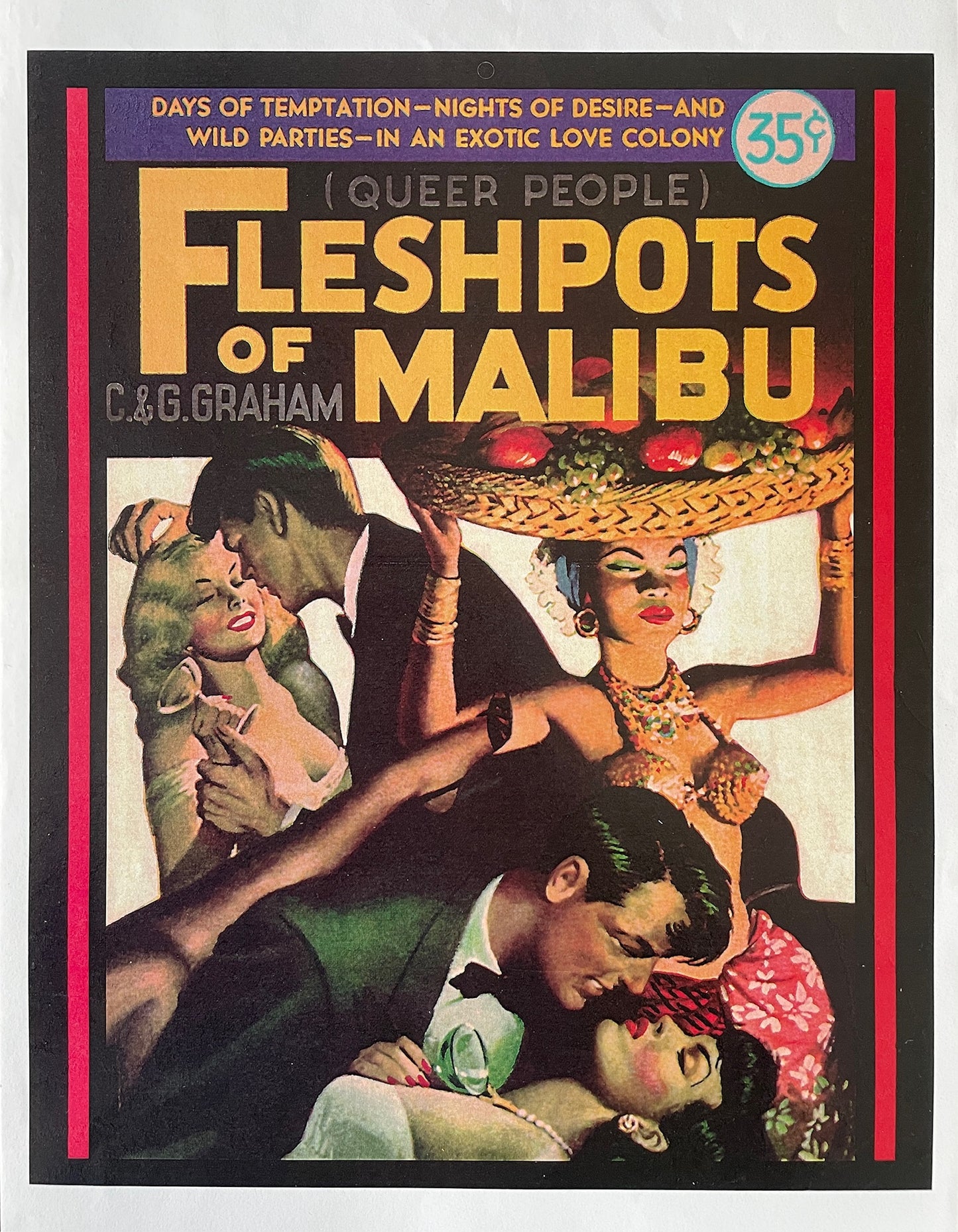 Poster DIN A3 - Fleshpots Of Malibu