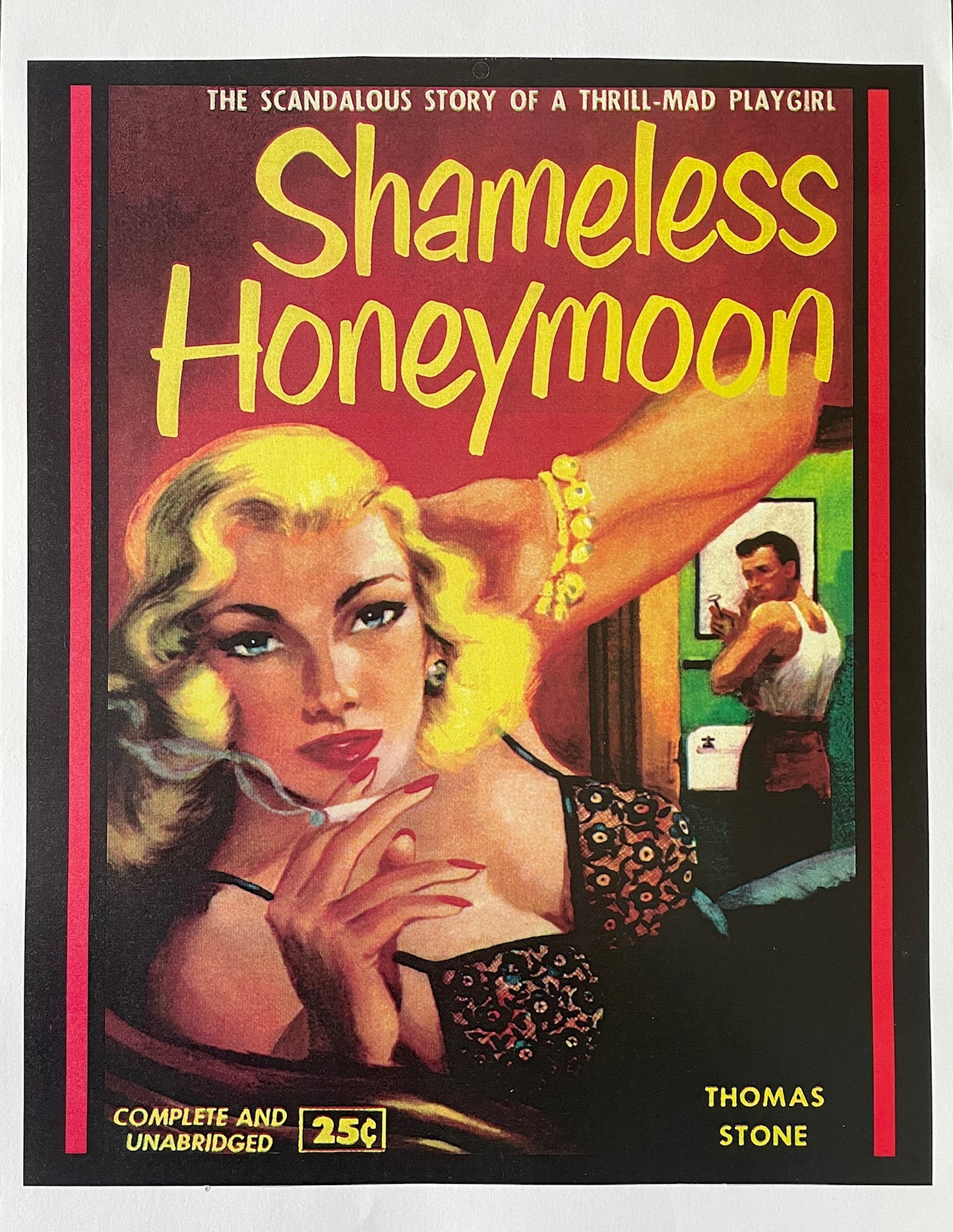 Poster DIN A3 - Shameless Honeymoon