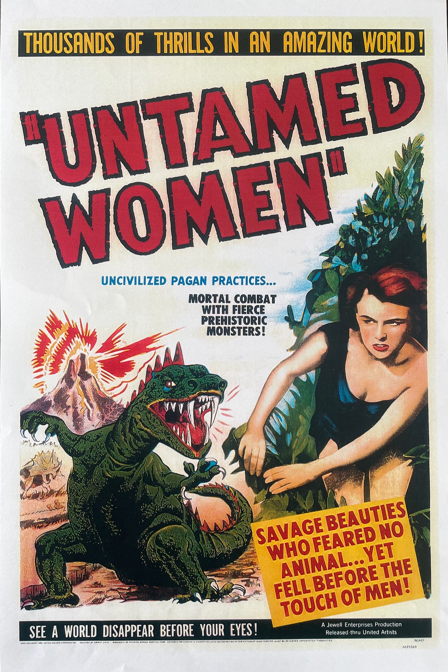 Poster DIN A3 - Untamed Woman