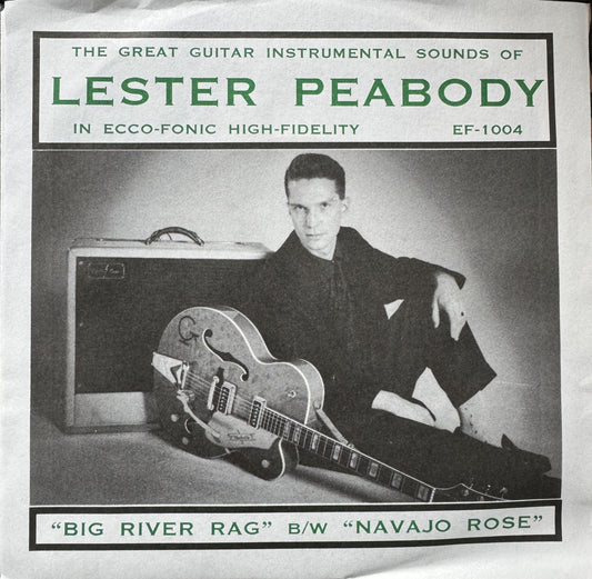 Single - Lester Peabody - The Great Guitar Instrumental Sounds of Big River Rag, Navajo Rose