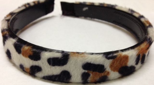 Haarreif mit Fellmotiv - Leofell beige