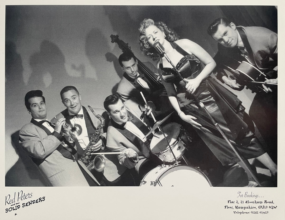 Autogramm-Foto - Red Peters And Solid Senders