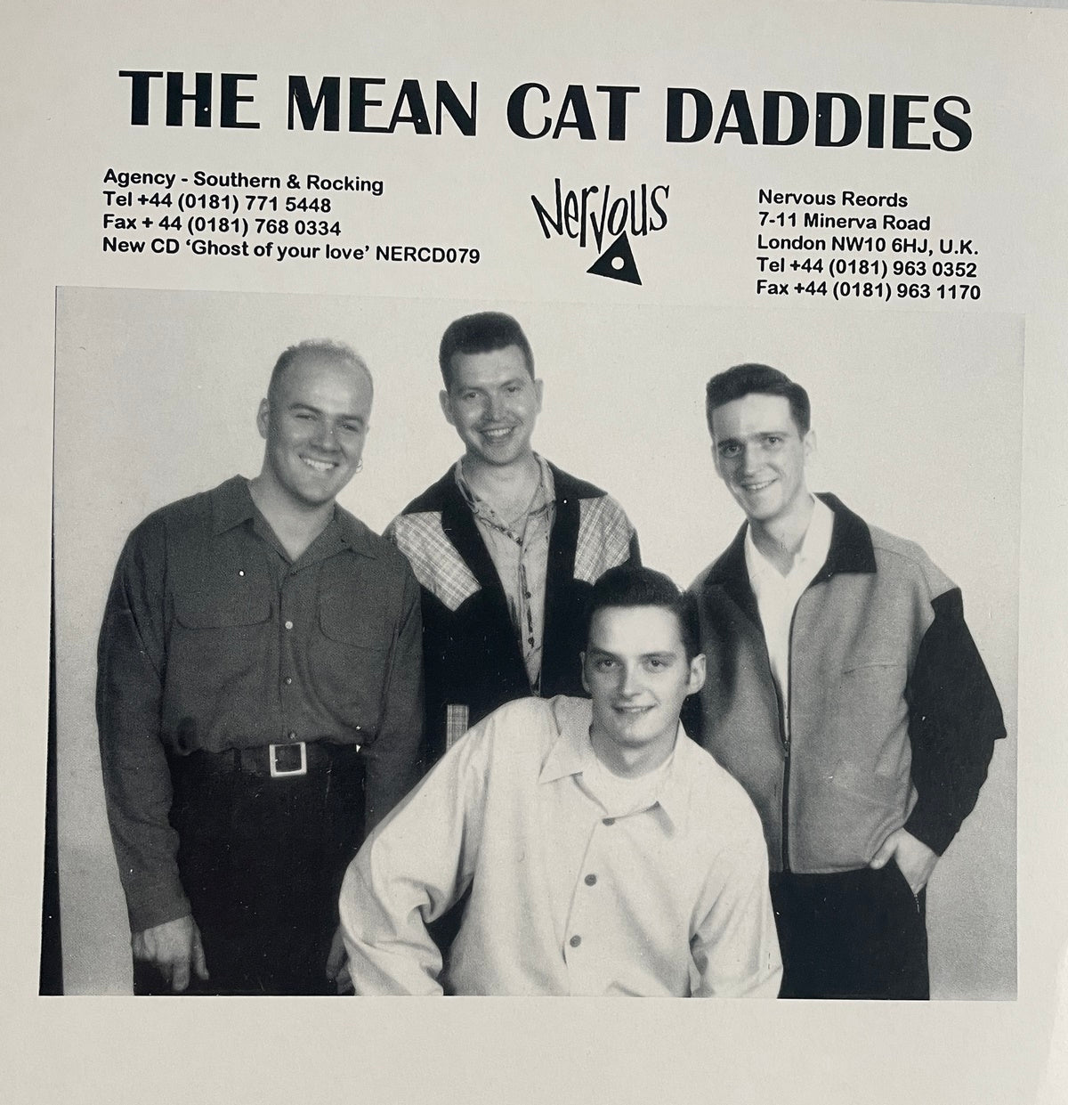 Autogramm-Foto - Mean Cat Daddies