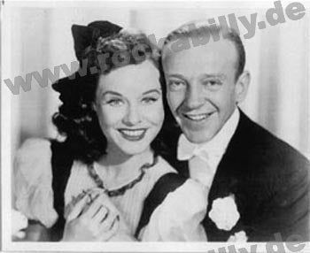 Autogramm-Foto - Fred Astaire & Paulette Goddard