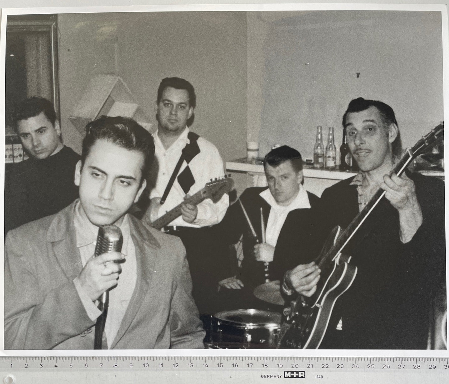 Autogramm-Foto - Blue Rhythm Boys - Paul Ansell, Matthew Jackson, Jim Carlisle, Nick Gilroy